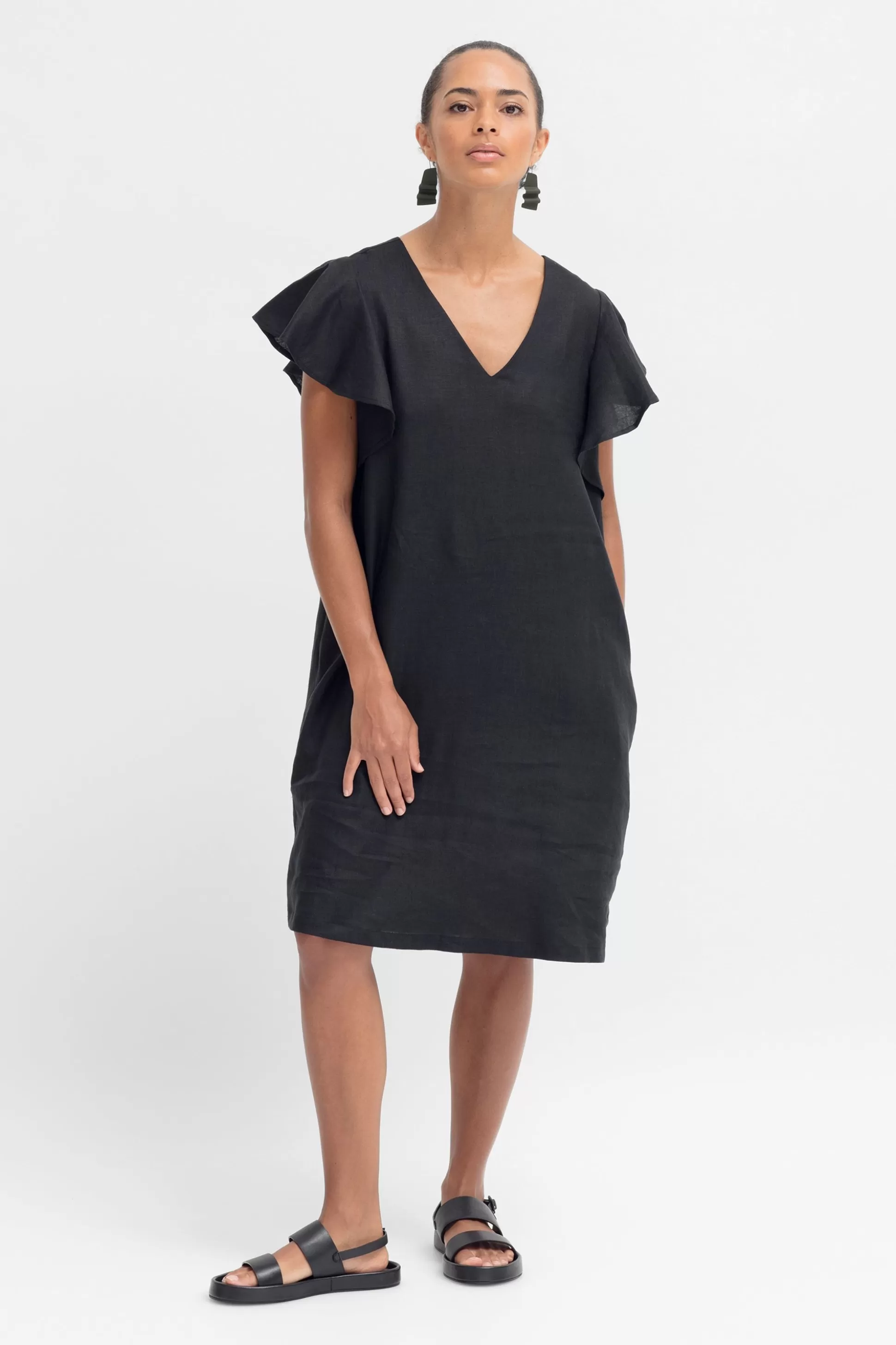 ELK Colino Linen Dress-Women Dresses