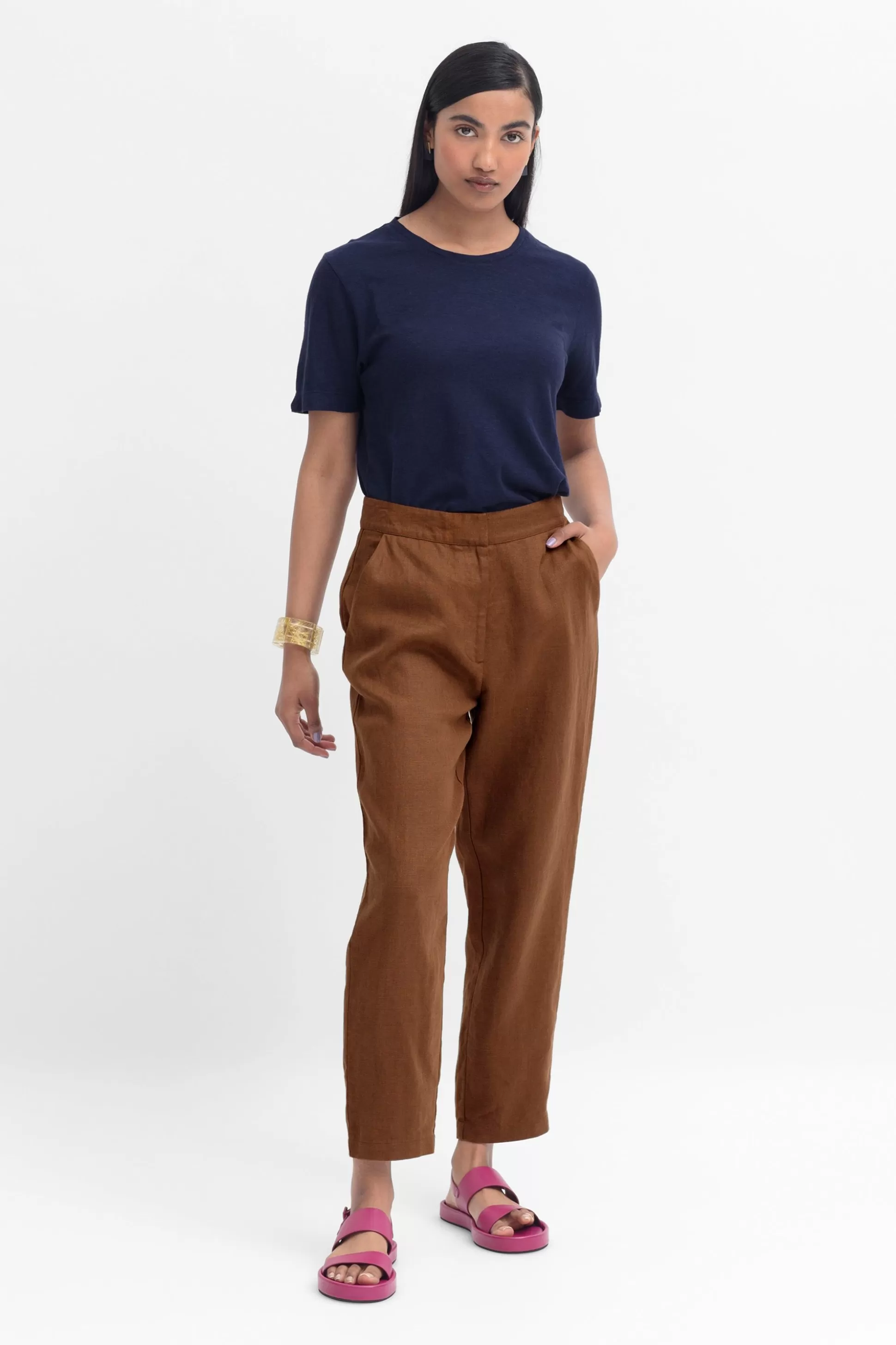 ELK Fiene Linen Pant-Women Pants