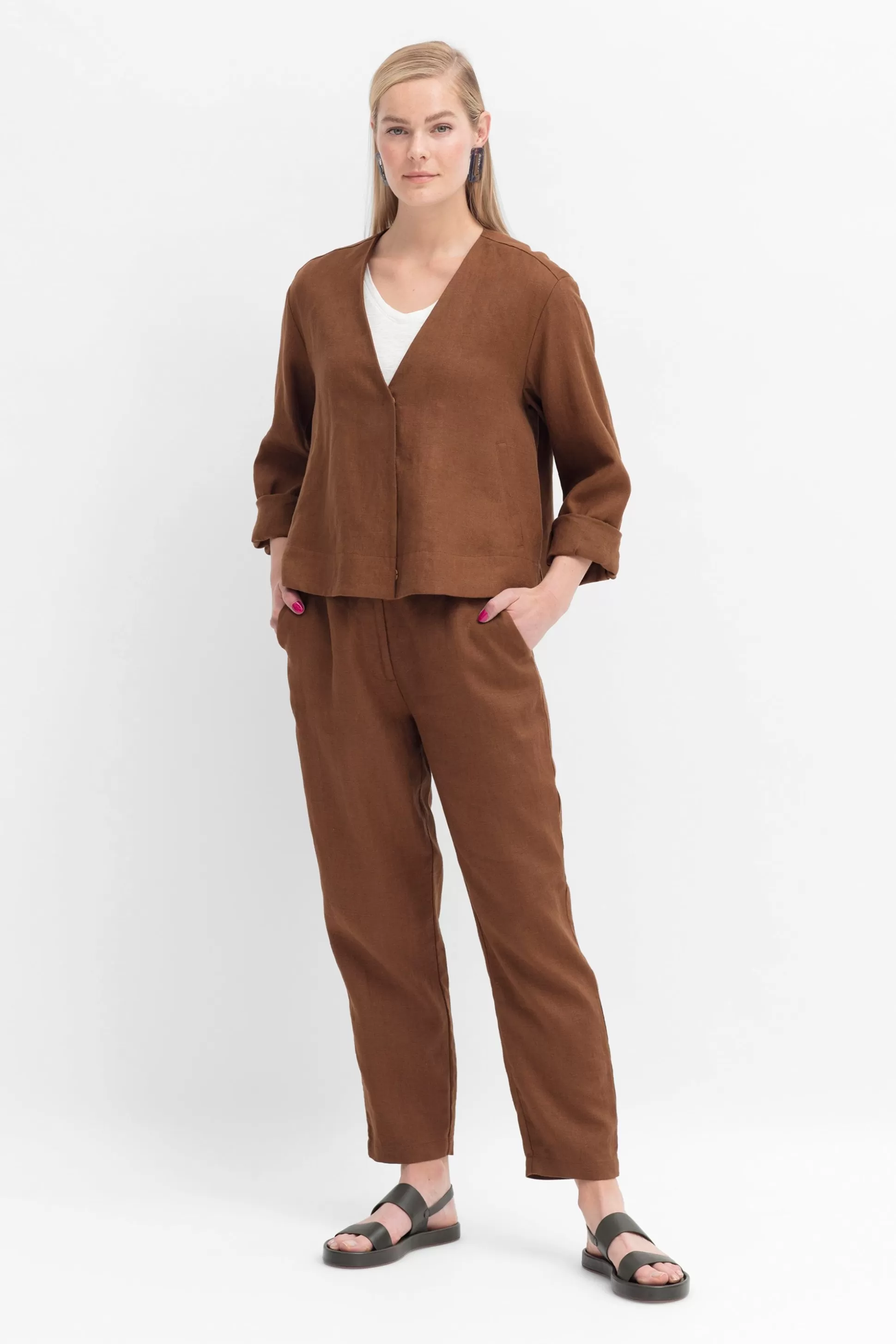 ELK Fiene Linen Pant-Women Pants