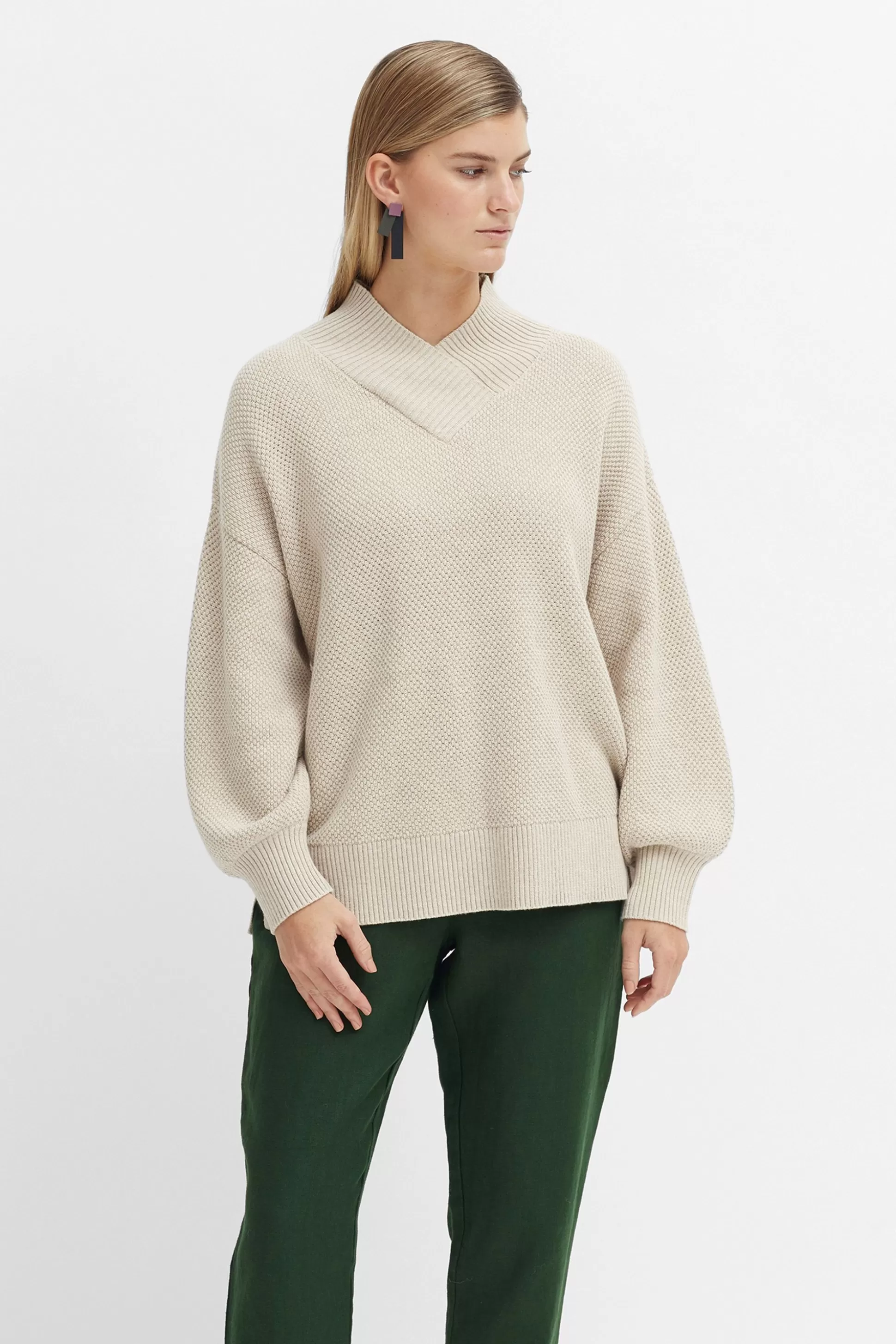 ELK Helgen Sweater-Women Knitwear