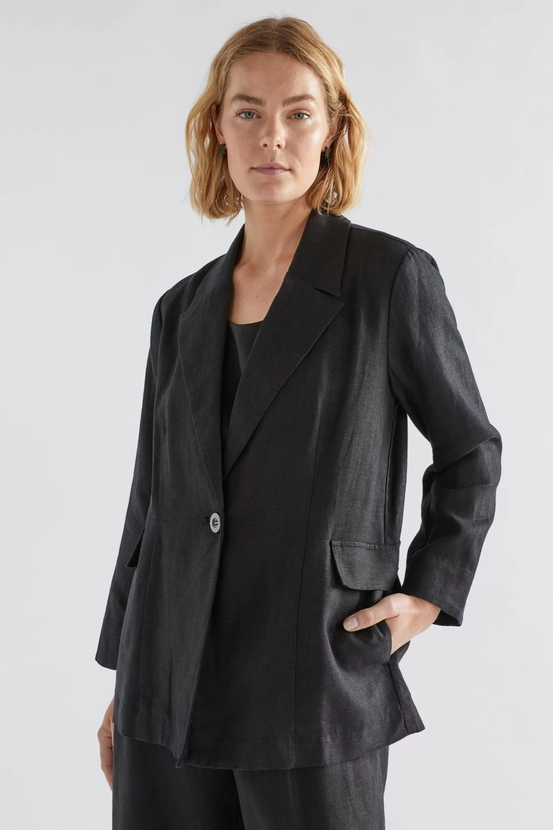 ELK Ilona Linen Blazer-Women Jackets