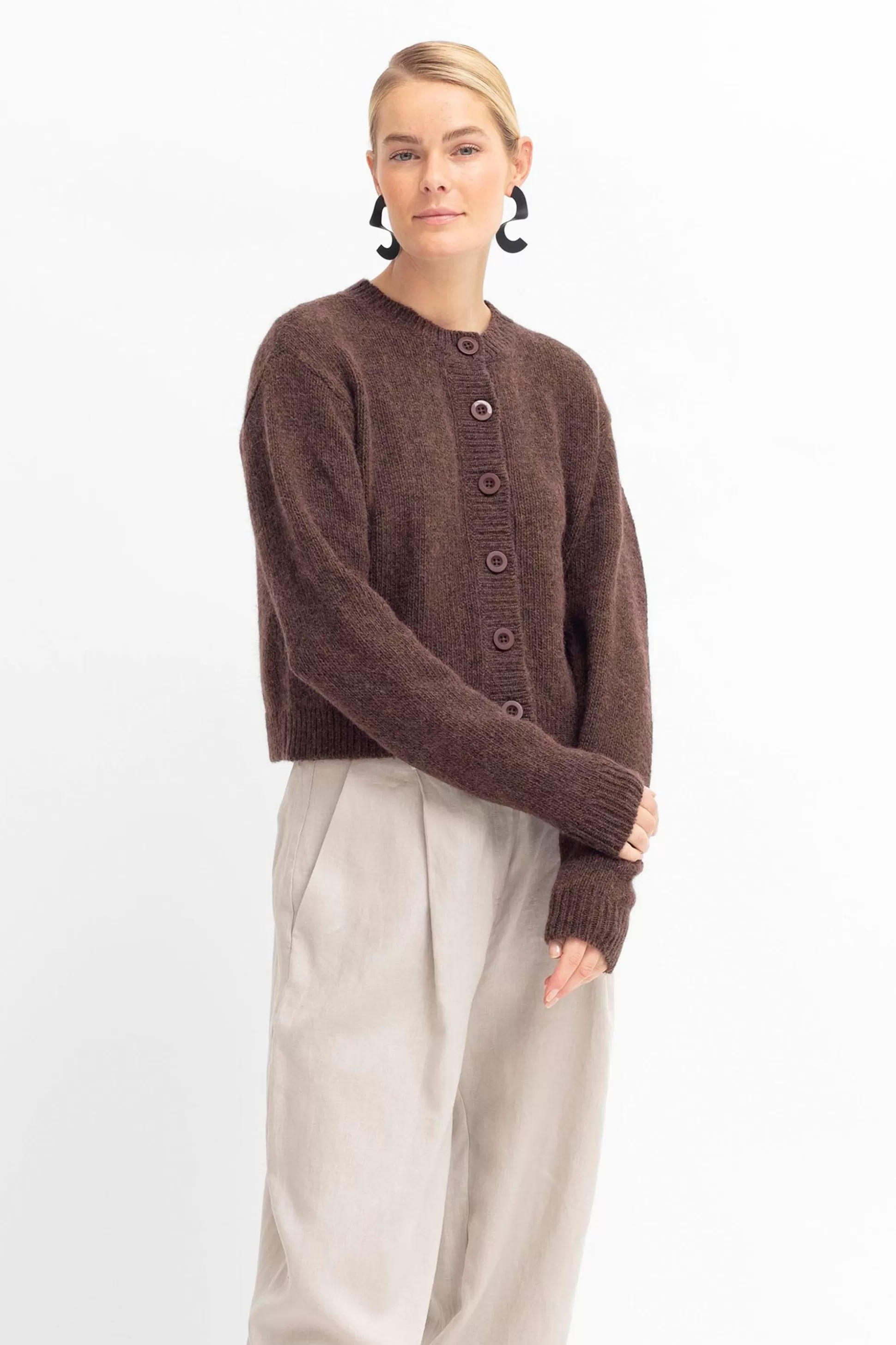 ELK Kabrit Cardigan-Women Knitwear