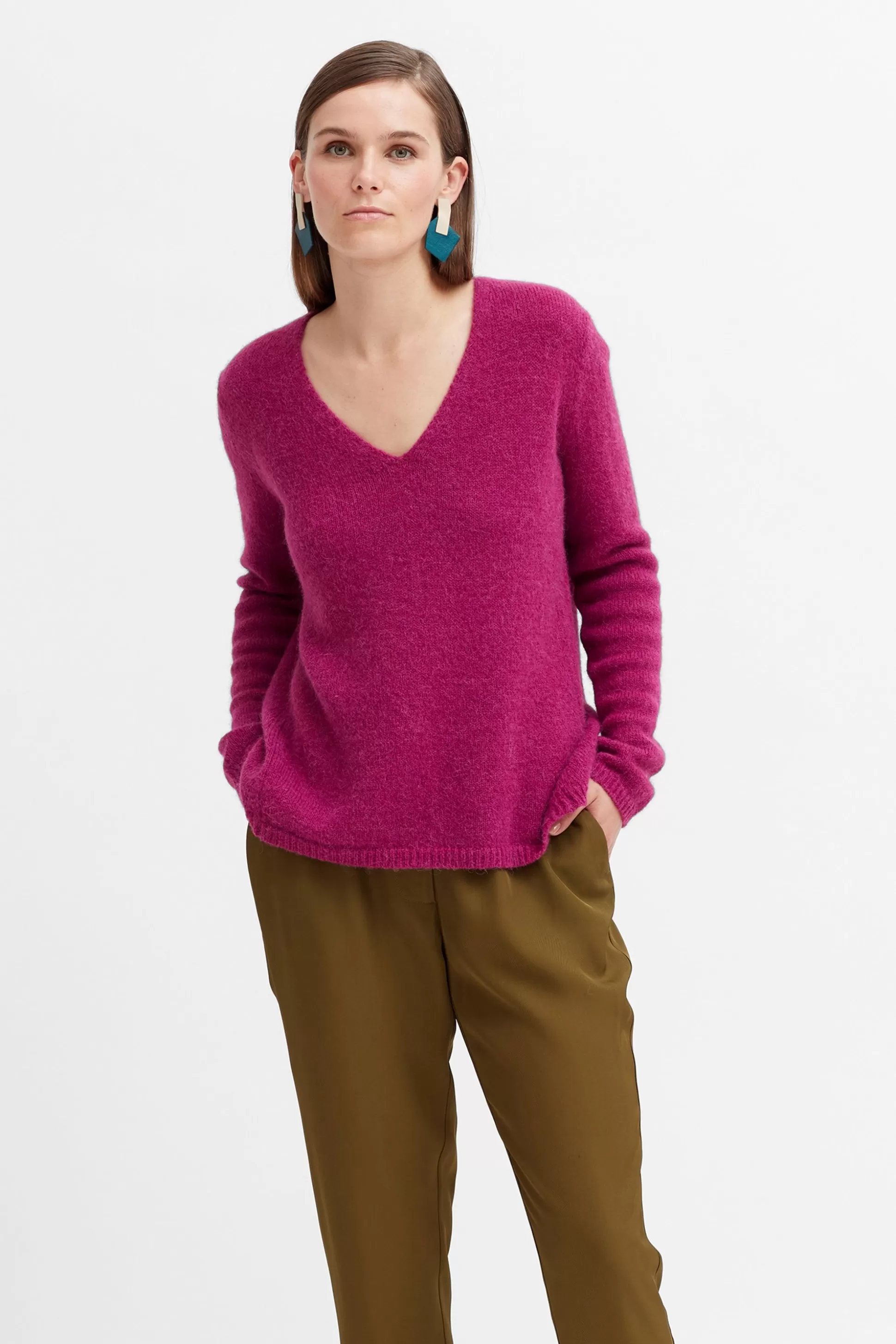 ELK Len Sweater-Women Knitwear