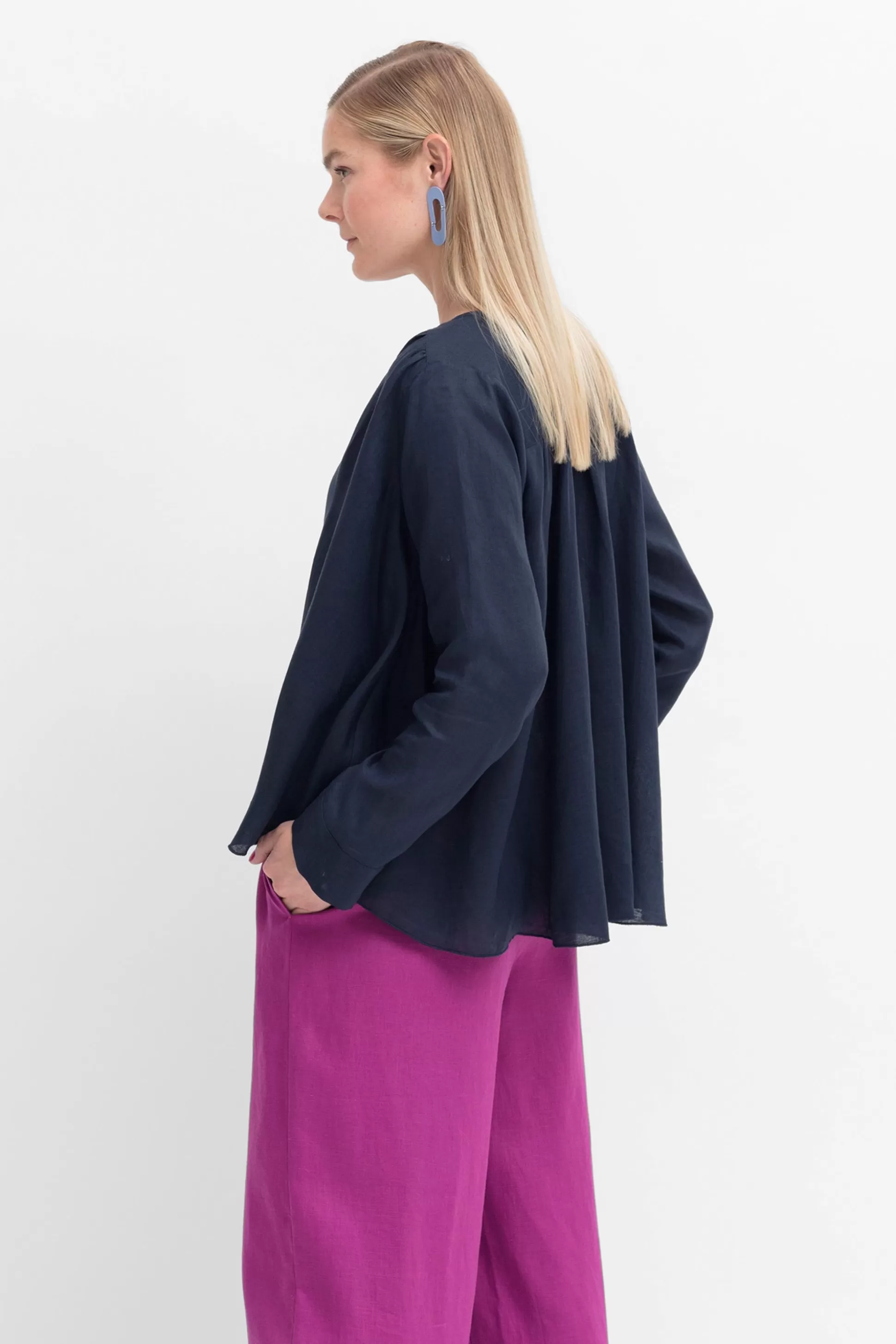 ELK Lin Linen Jacket-Women Jackets