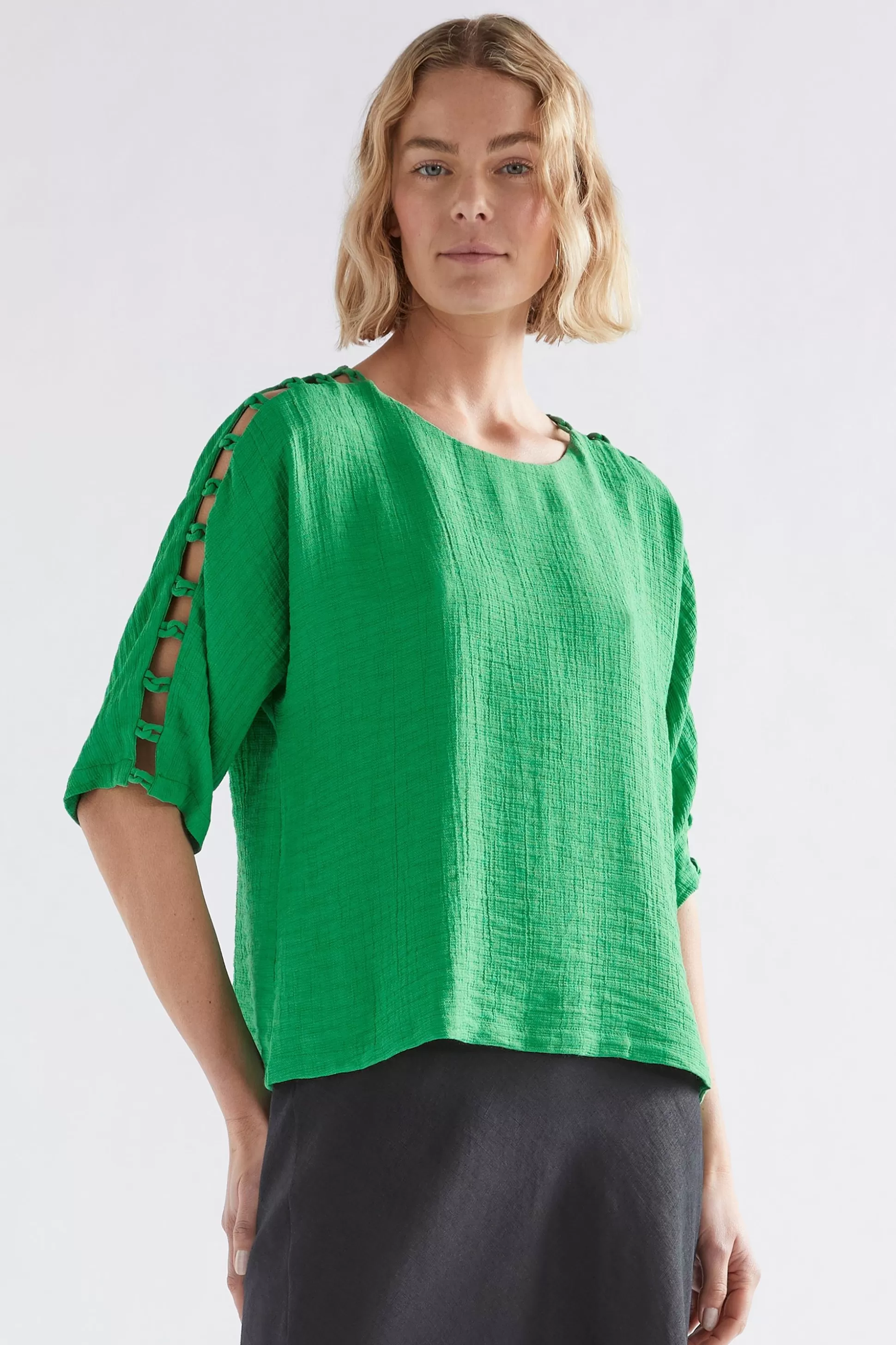 ELK Loopt Top-Women Tops & Shirts