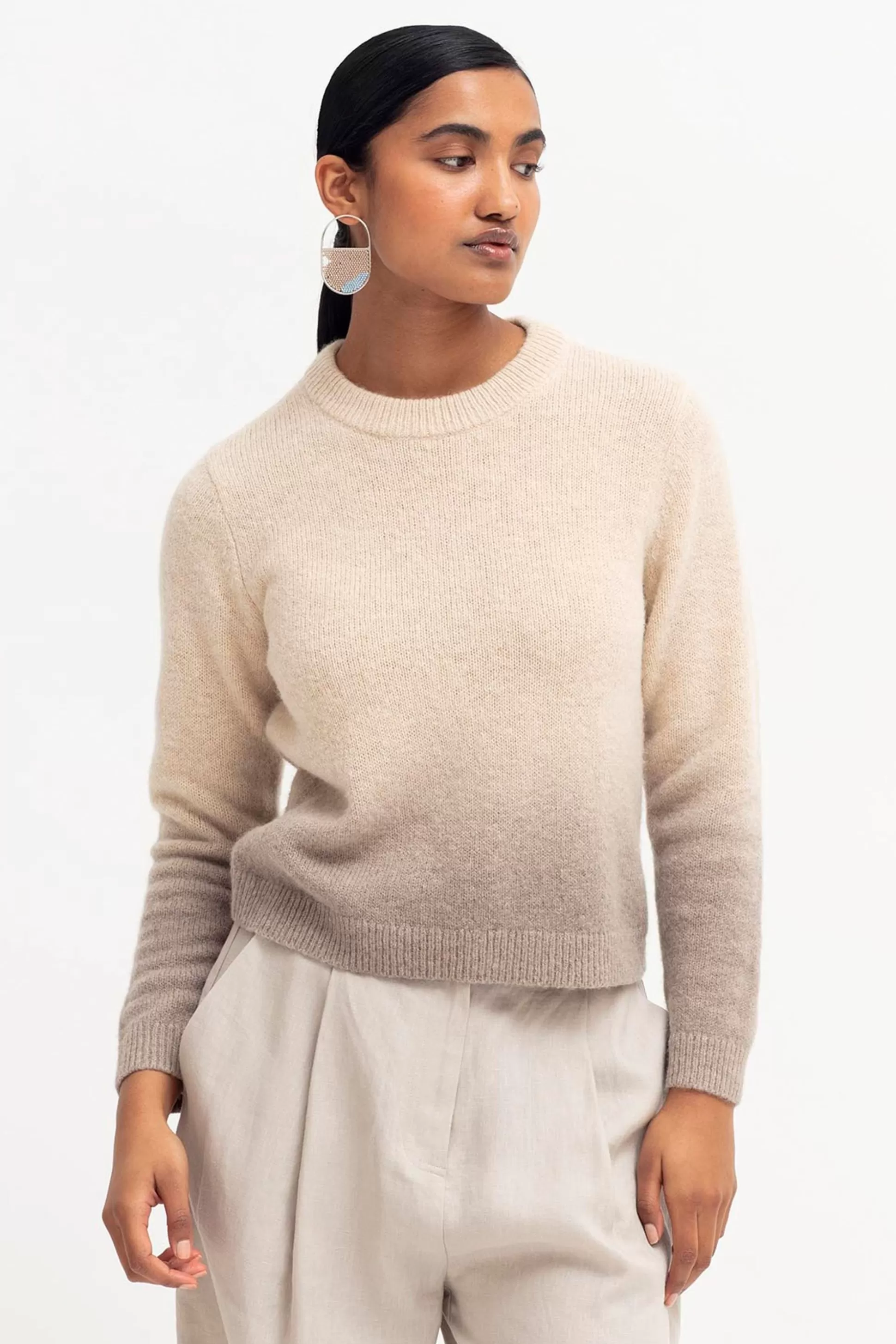 ELK Ombre Sweater-Women Knitwear