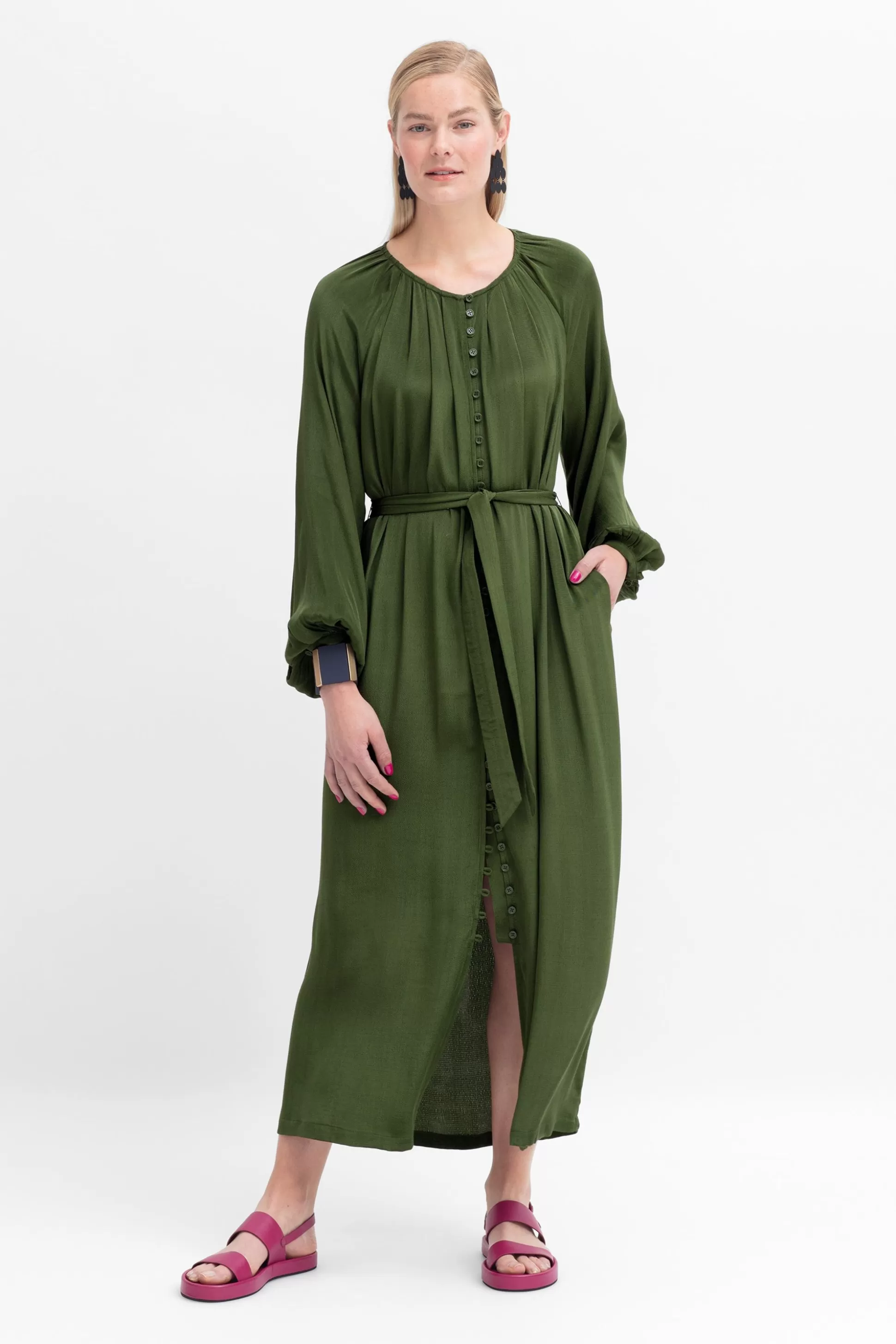 ELK Osten Shirt Dress-Women Dresses