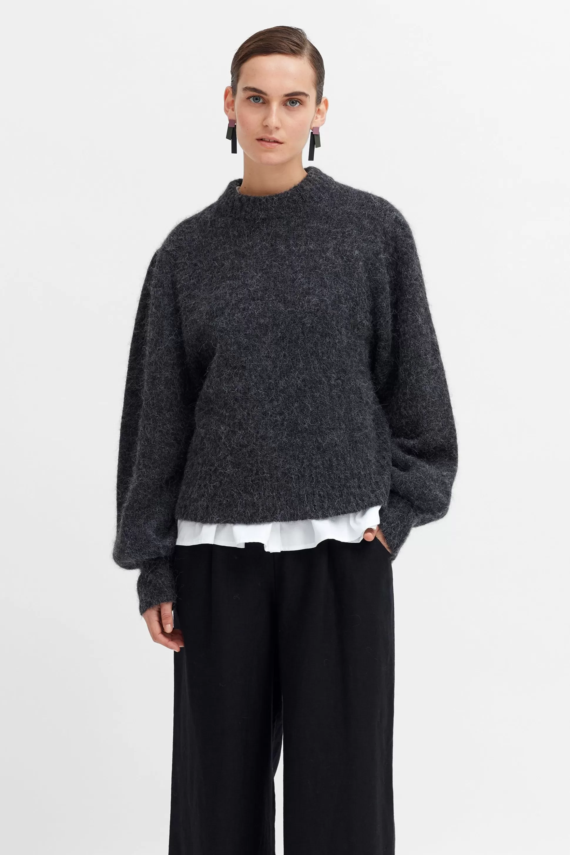 ELK Spikkel Sweater-Women Knitwear