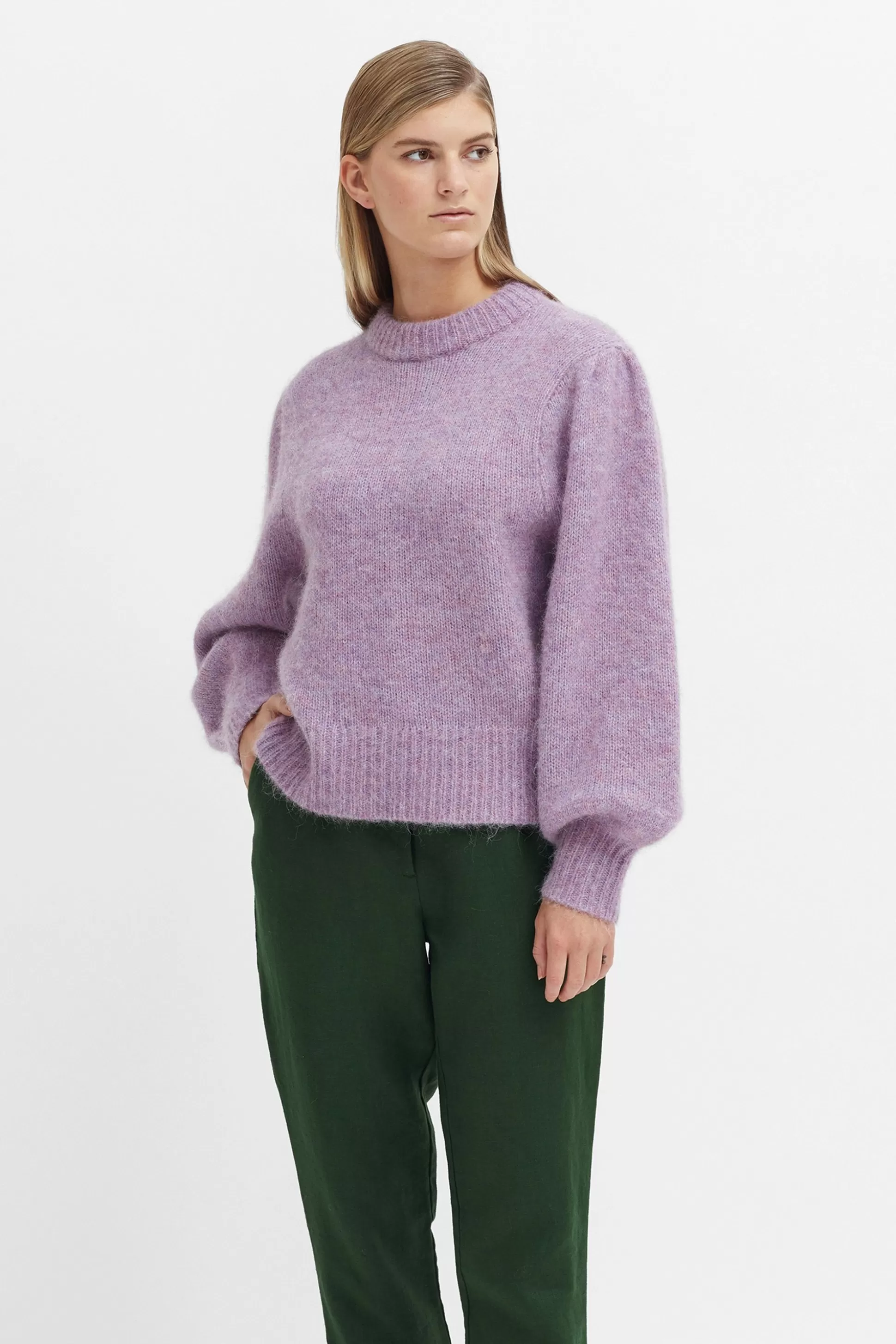 ELK Spikkel Sweater-Women Knitwear