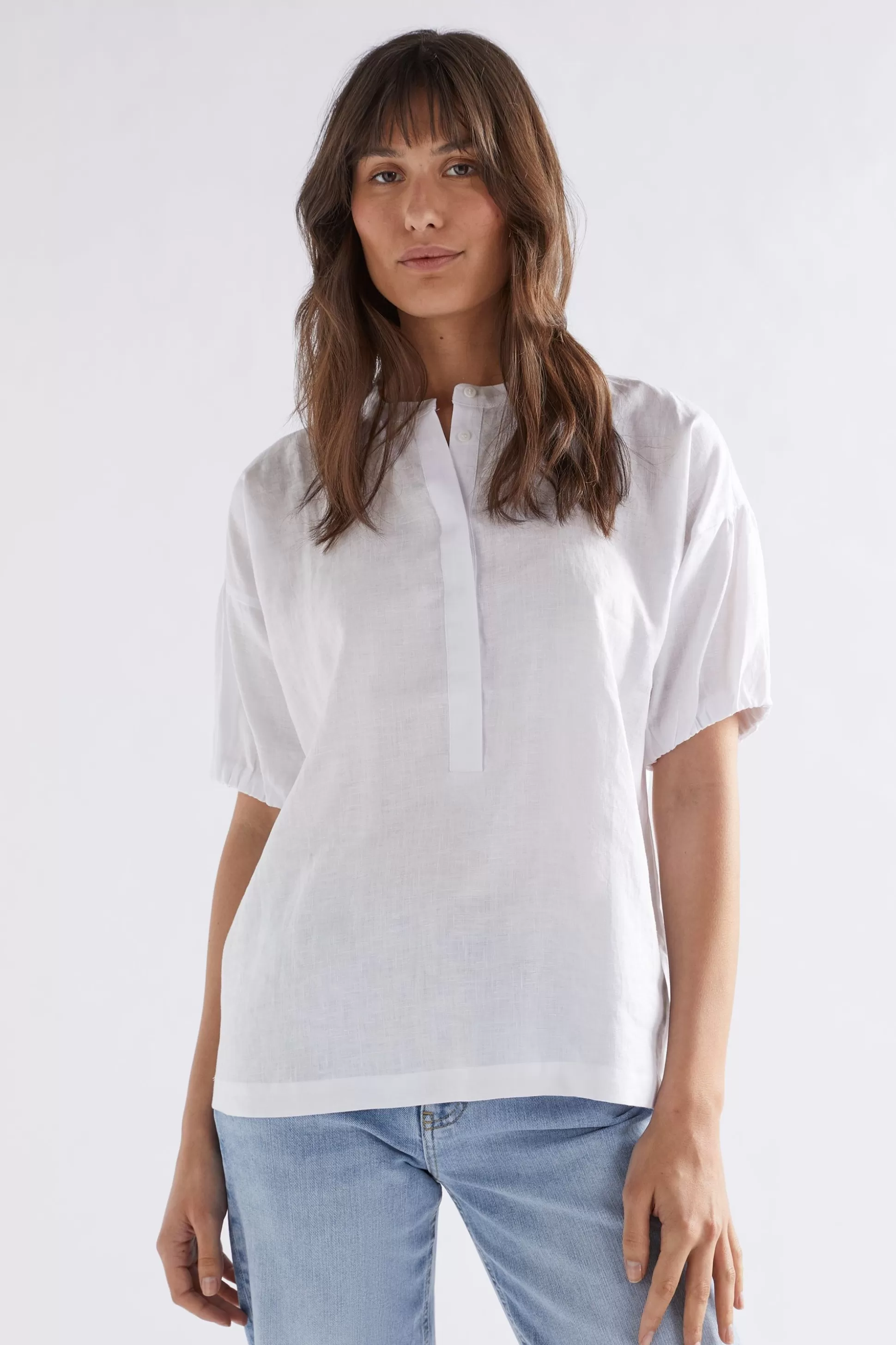 ELK Strom Linen Shirt-Women Tops & Shirts