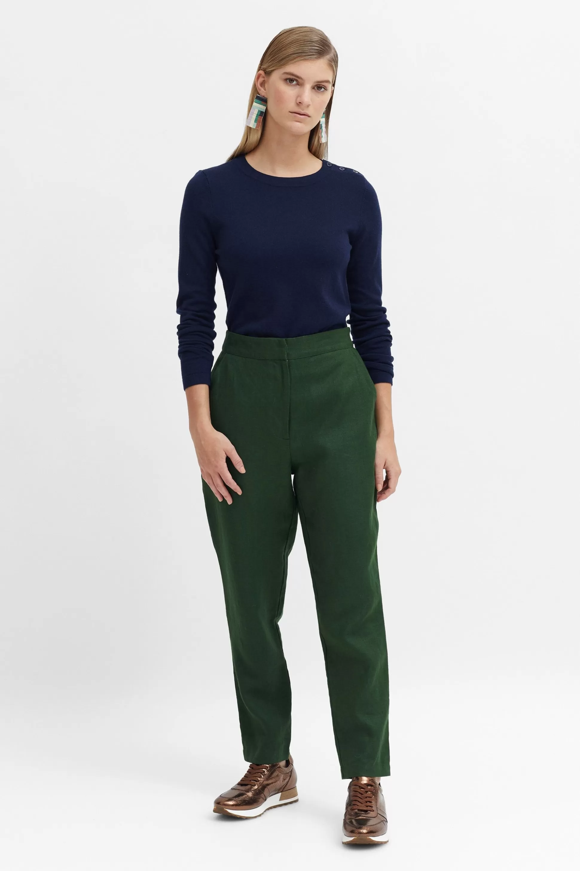 ELK Tanak Linen Pant-Women Pants