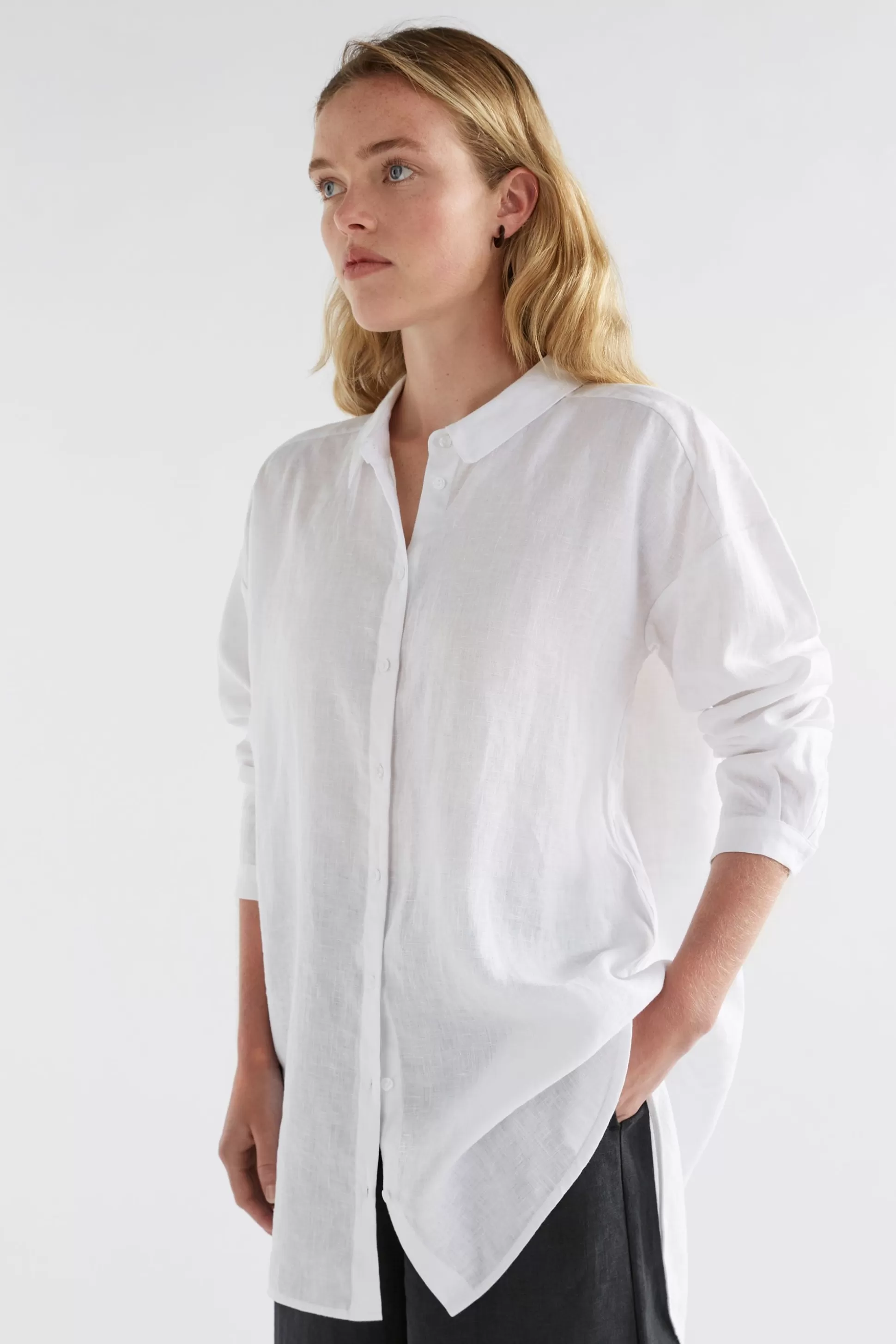 ELK Yenna Linen Shirt-Women Tops & Shirts